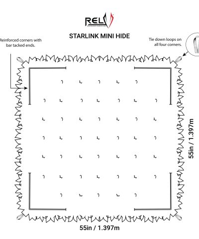 Alternative view of RELV ECLIPSE - STARLINK MINI HIDE